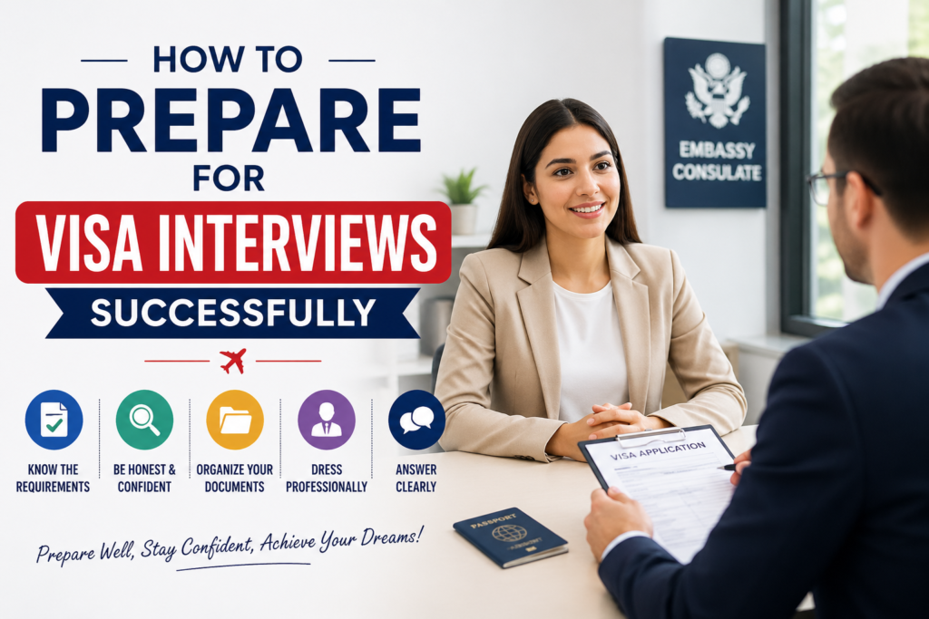 How to Prepare for Visa Interviews Successfully?