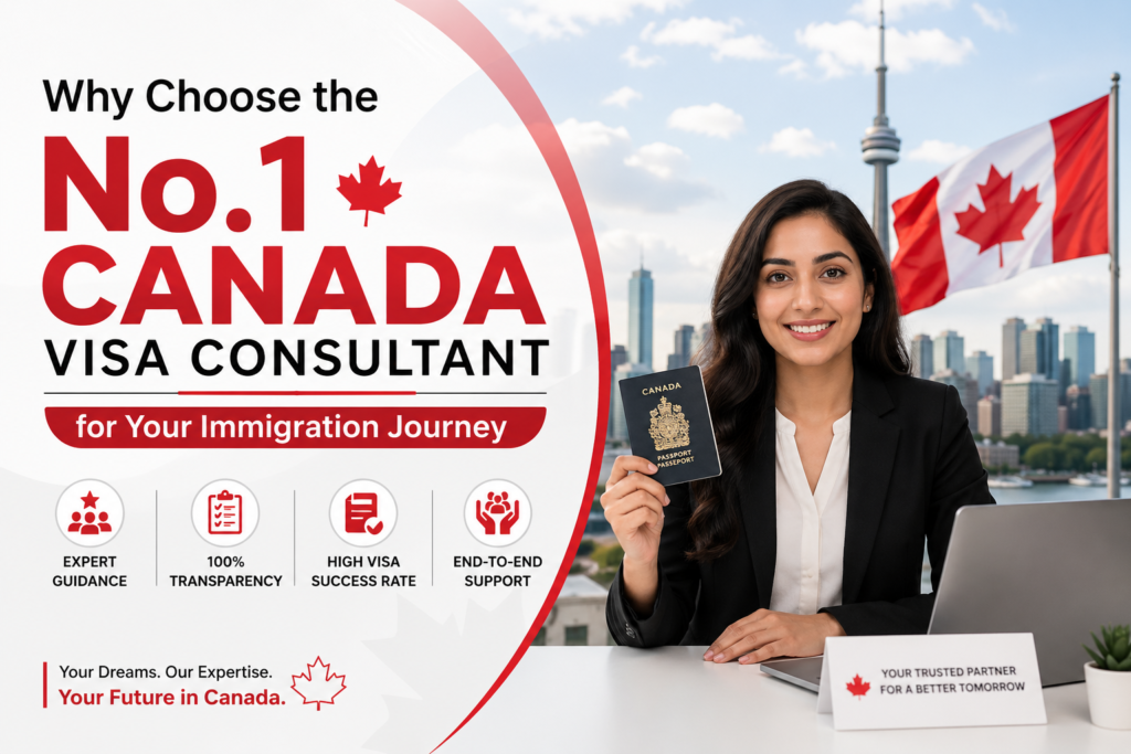“Why Choose the No.1 Canada Visa Consultant for Your Immigration Journey”